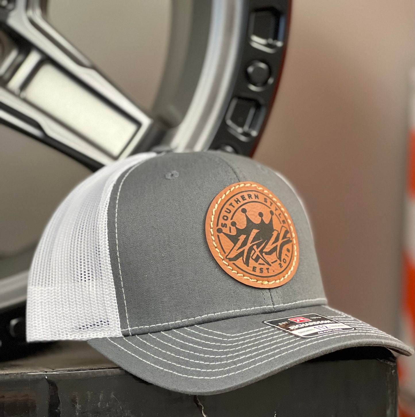 Grey/White FJB Trucker Hat